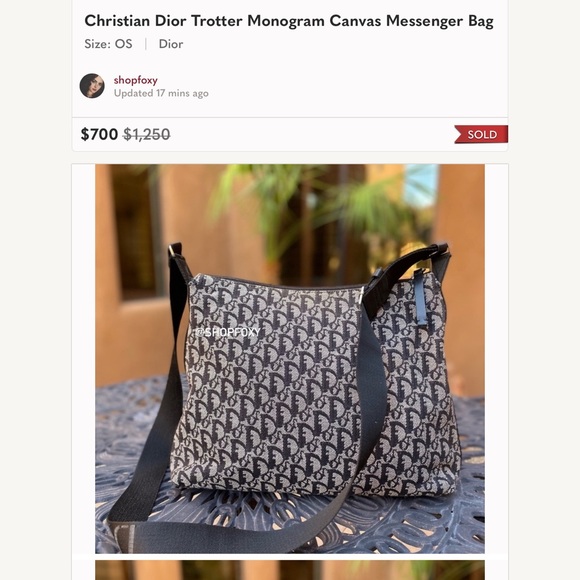 Authentic Christian Dior Diorissimo Crossbody Bag - Picture 14 of 16